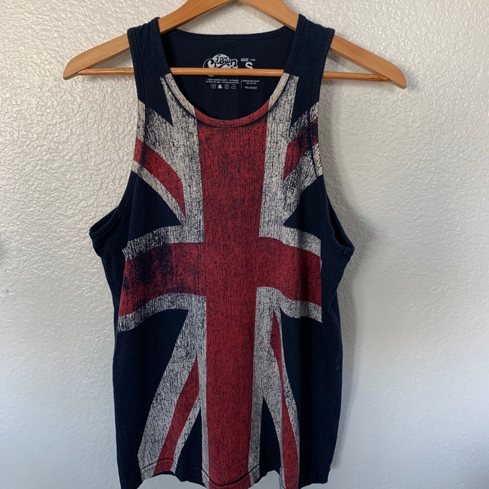 English flag tank (fits women’s:M)